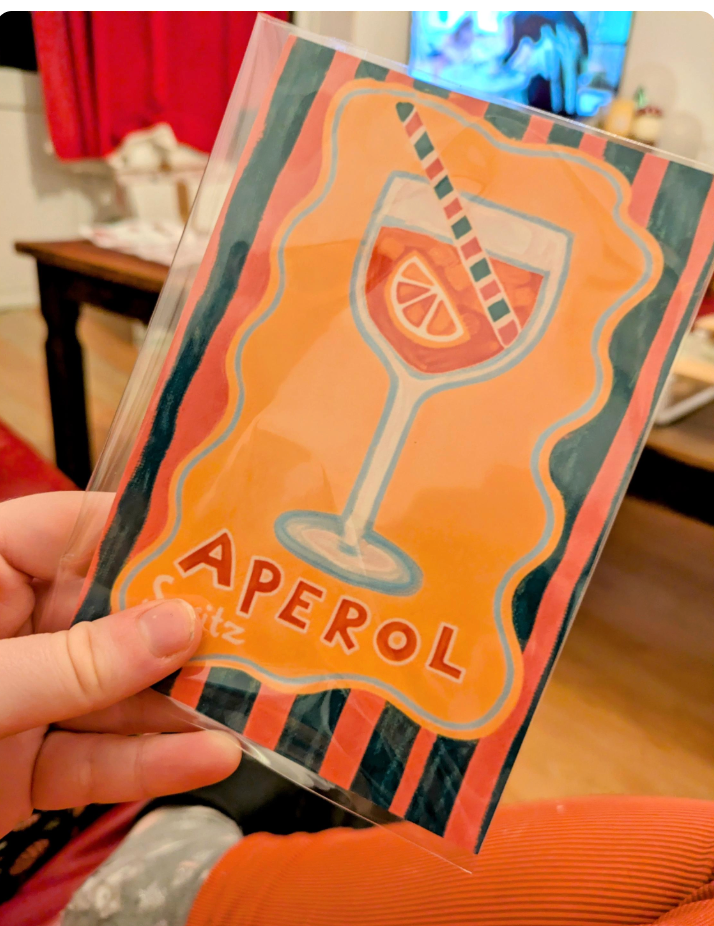 Aperol Spritz Print 6x4"