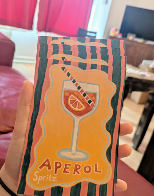 Aperol Spritz Print 6x4"