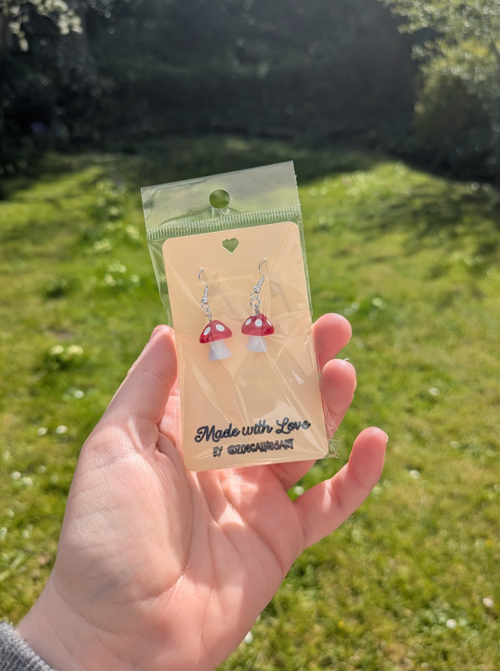 Cute Frog + Mushroom Gift Bundle – Tote Bag, Stickers, Prints, & Accessories